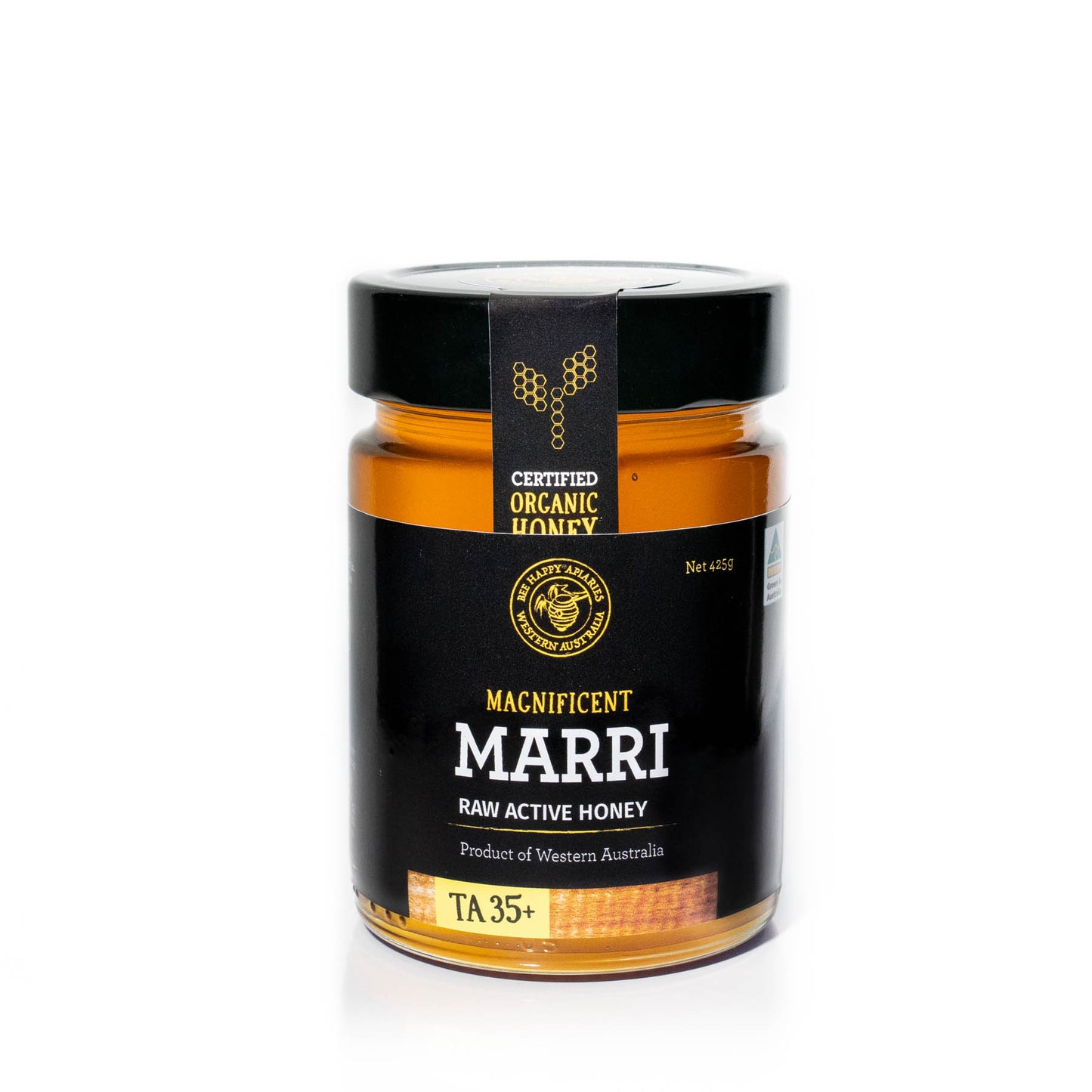 Bee Happy Apiaries | Certified Organic Marri TA35+ Active Honey