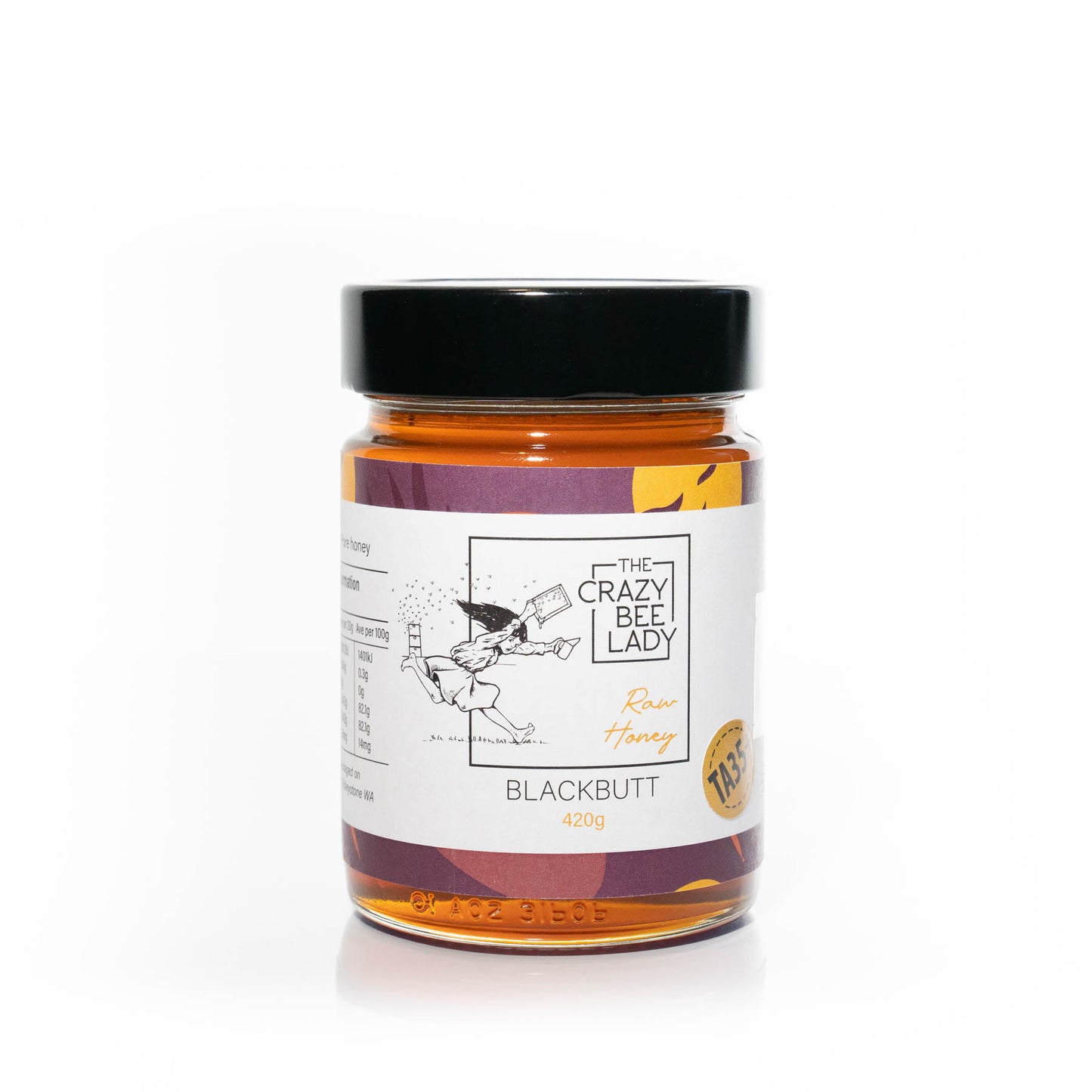 The Crazy Bee Lady | Premium Blackbutt TA35+ Active Honey