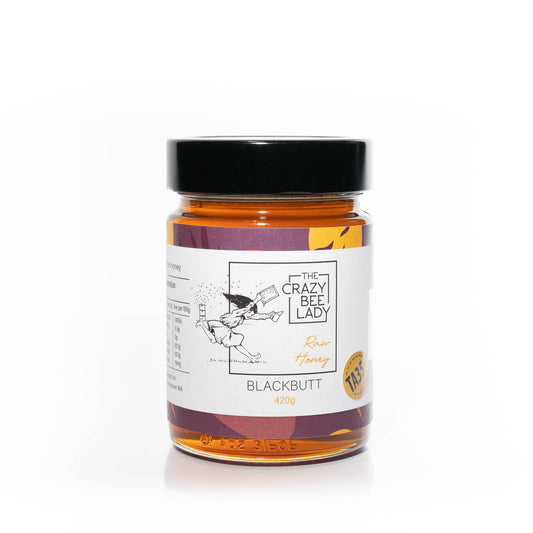 The Crazy Bee Lady | Premium Blackbutt TA35+ Active Honey