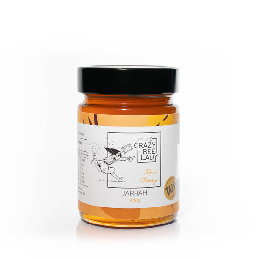 The Crazy Bee Lady | Premium Jarrah TA35+ Active Honey