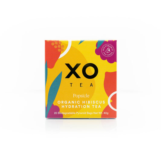 XO Tea - Hibiscus Hydration Tea Certified Organic (Popsicle)