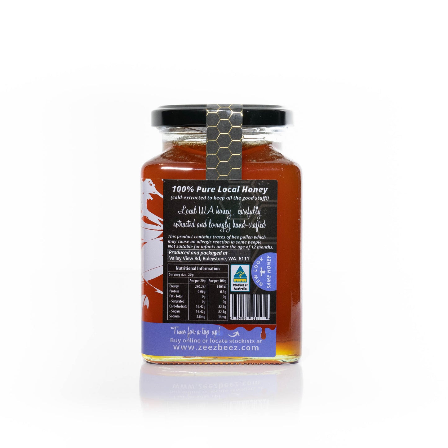 Zeezbeez | Raw Yarri (Blackbutt) TA35+ Active Honey