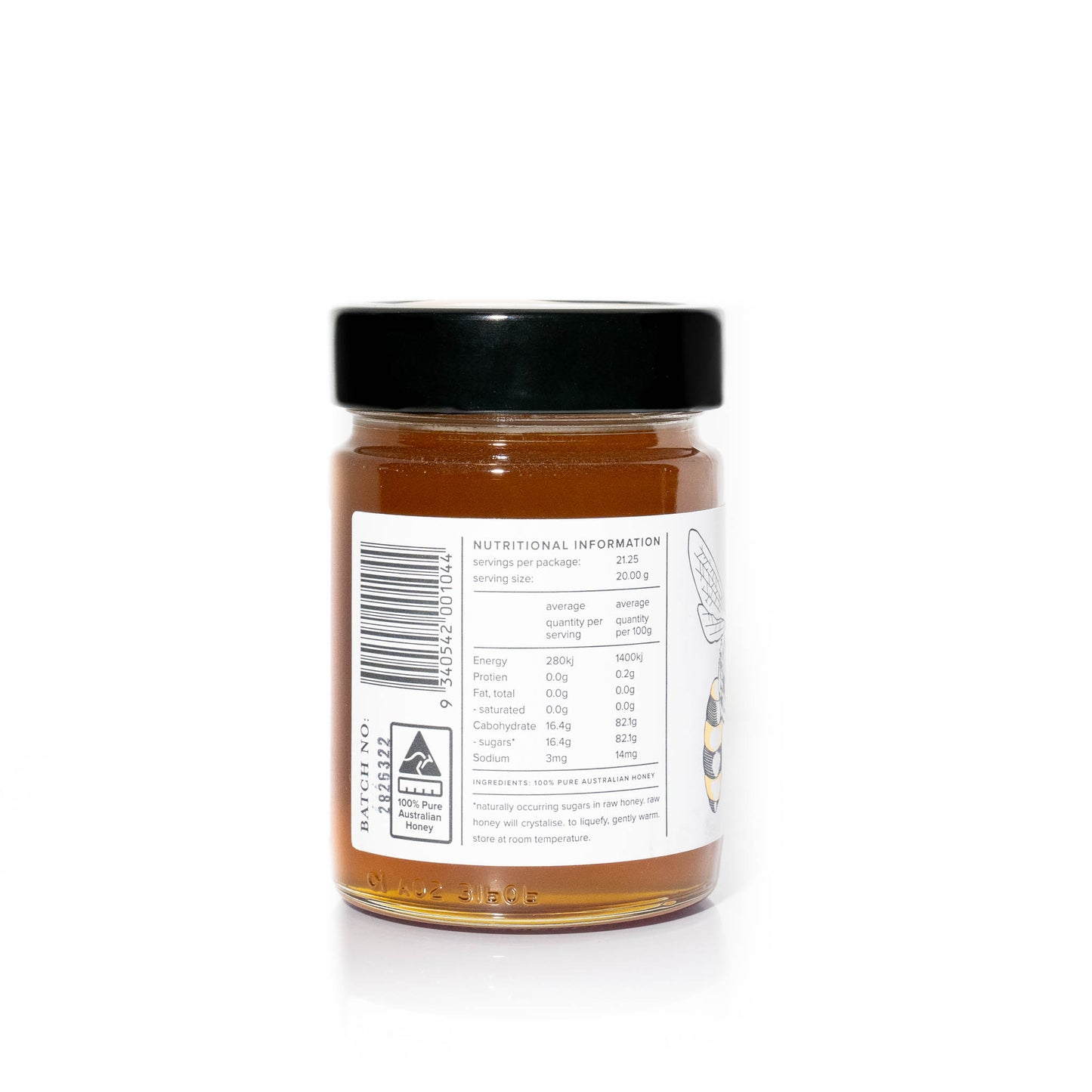 The Furious Bee Honey Co. | Pure Red Gum (Marri) TA35+ Active Honey