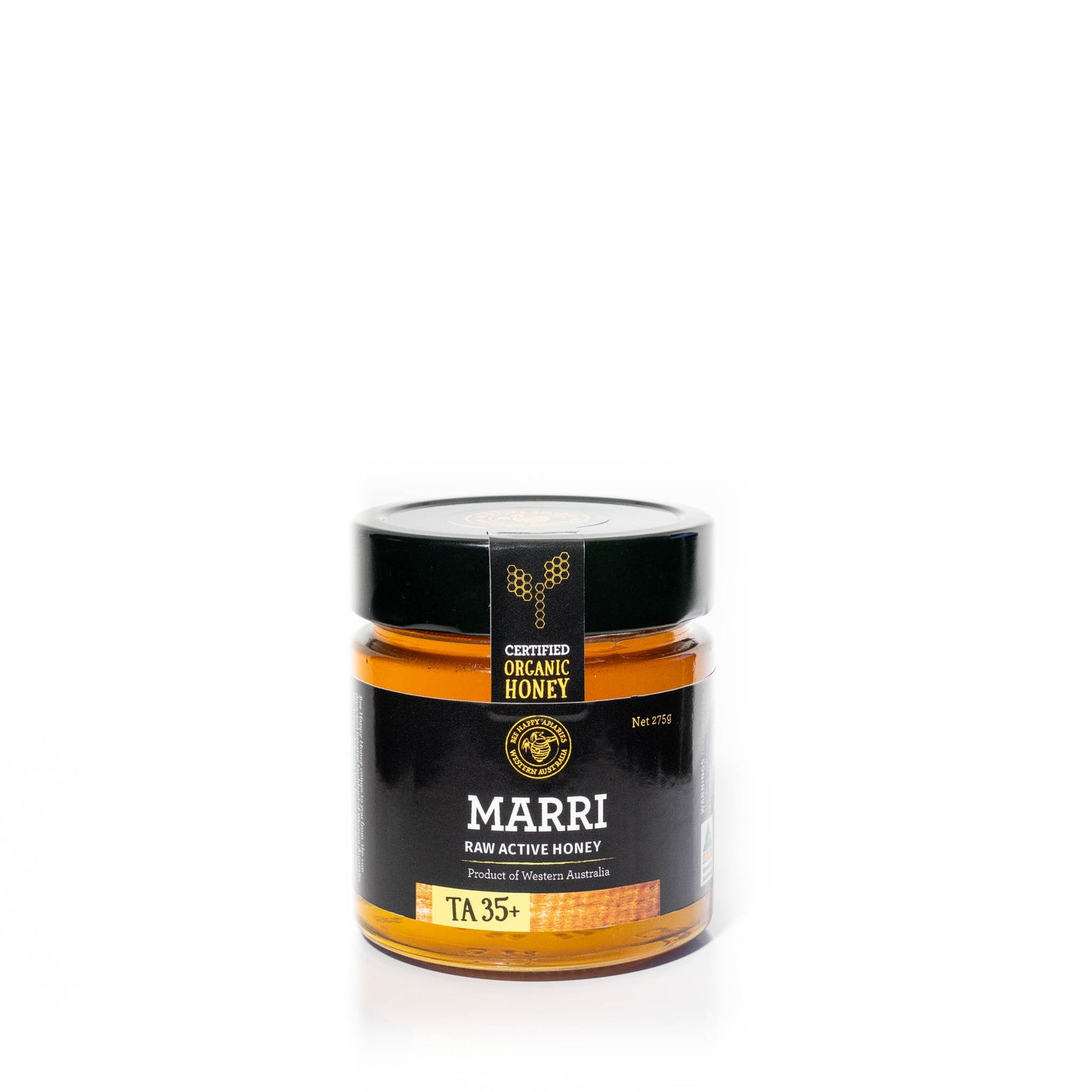 Bee Happy Apiaries | Certified Organic Marri TA35+ Active Honey
