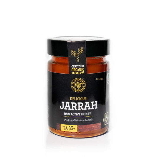 Bee Happy Apiaries | Certified Organic Jarrah TA35+ Active Honey